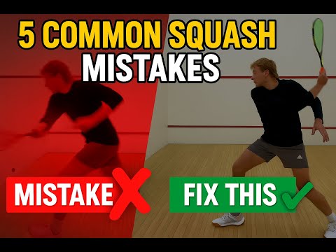 The Most Common Technical Errors in Squash: Fix your Technique!