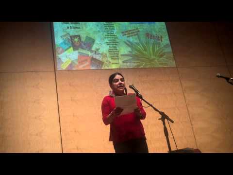 Leticia Hernandez reads at LibroTraficante Bay Area Califas