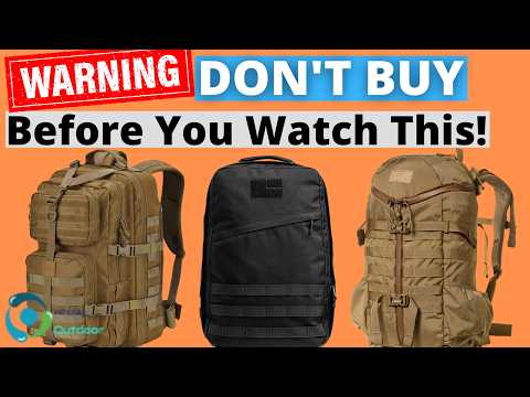 🎖️ Best Tactical Backpacks In 2025 (TOP 3) ✅ Budget vs Premium vs Our Top Choice
