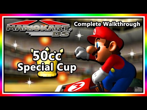 Mario Kart DS - Complete Walkthrough | 50cc Special Cup