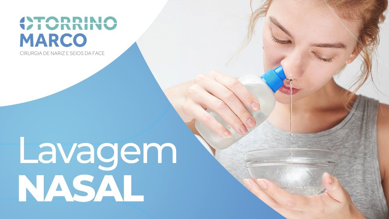 Como Fazer Lavagem Nasal Em Casa - Otorrino Marco Ensina