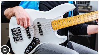 Video thumbnail for FENDER AMERICAN ULTRA II JAZZ BASS V by BassTheWorld.com
