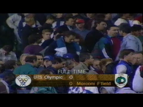 NSL 1995/96 Season - UTS Sydney Olympic - Marconi Fairfield