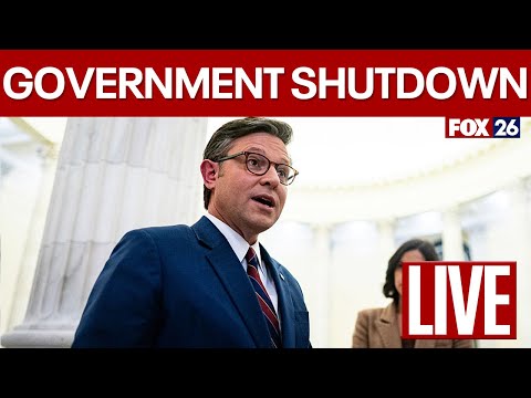 🔴 LIVE: Government Shutdown 2025 | Day 20