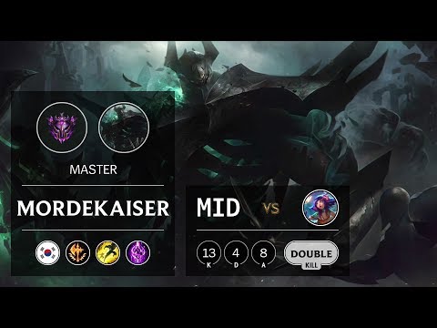 Mordekaiser Mid vs Neeko - KR Master Patch 9.12