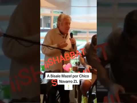 Chico Novarro cantando un clásico de la música yidish: A Bisale Mazel🕯️ #ZL