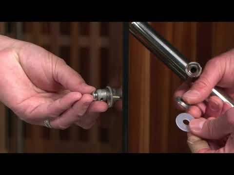 Door Handle Installation for Rocky Mountain Saunas Infrared Saunas