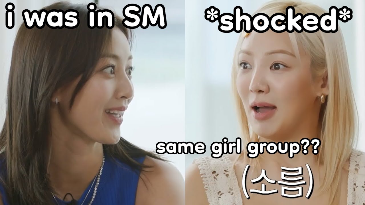 jihyo being in SM (she could've debuted in Girls' Generation)