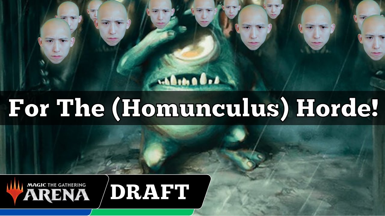 For The (Homunculus) Horde! | MTG Foundations Draft | MTG Arena