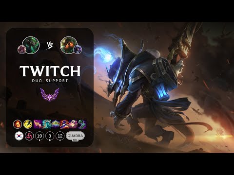 Twitch Support vs Nautilus - KR Master Patch 13.1