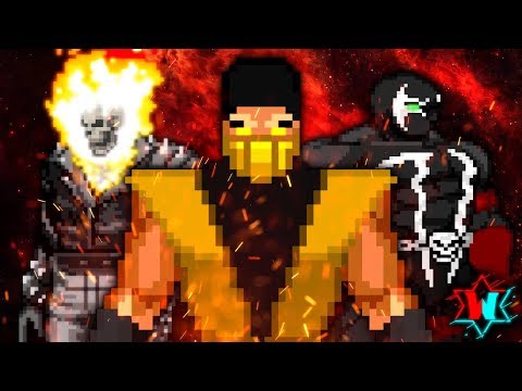 Ghost Rider Vs Scorpion Vs Spawn: Sprite Battle Trailer *VIDEO OUT NOW*