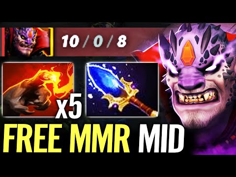 🔥 LION MID is FREE MMR — GODLIKE Aghanim 1600 DMG 325 AOE WTF Thanos Finger Dota 2 Pro