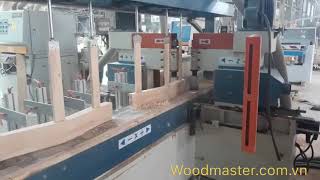 MÁY CHÉP HÌNH CNC 2 dao đánh chân ghế rất nhanh
