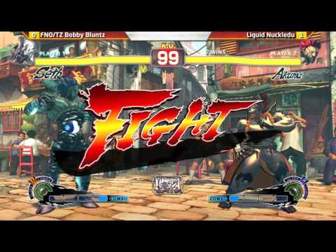 USF4 Semis @ DTN2015 - Bobby Bluntz vs Liquid Nuckledu [720p/60fps]