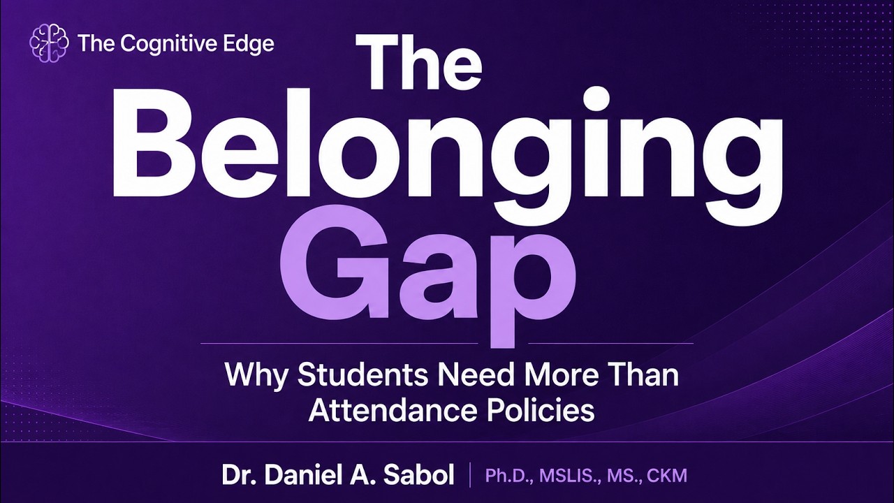 The Belonging Gap: Why Students Need More Than Attendance Policies
