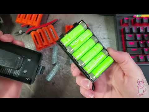 Powering the Yaesu FT-60r with AA Rechargeable/HR6 batteries - The No Code Tech