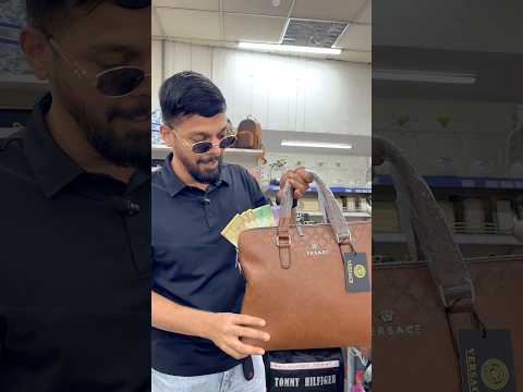 Luckiest laptop bags at cosmo luxury store ✨🤣 #customerexperience # #comedy #laptopbags