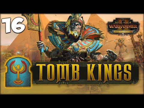 BATTLE FOR THE BLACK PYRAMID! Total War: Warhammer 2 - Tomb Kings Campaign - Settra #16
