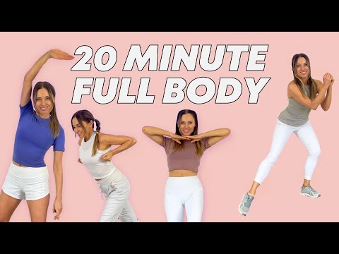 20 Min Full Body Workout - All Standing, No Repeats , No Equipment