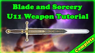 Full U11 Weapon Making Tutorial