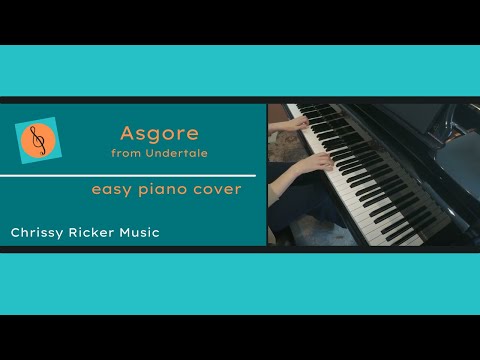 Asgore from \Undertale\ (easy piano) - Toby Fox - Arr. Chrissy Ricker