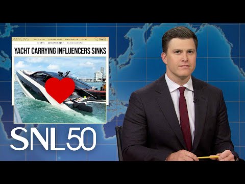 Weekend Update: Lamborghini Yacht Sinks in Miami, U.S. Navy Loses Second Fighter Jet - SNL