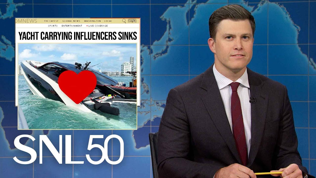 Weekend Update: Lamborghini Yacht Sinks in Miami, US Navy Loses Second Fighter Jet - SNL