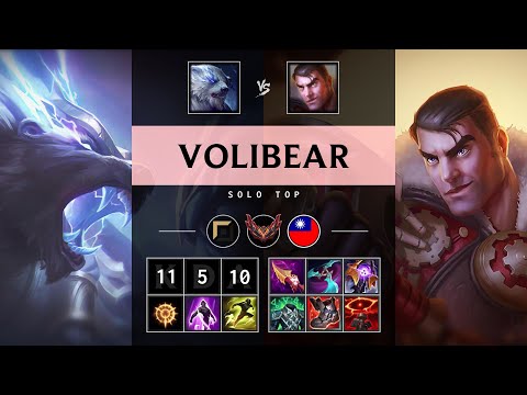 Volibear Top vs Jayce - TW Grandmaster Patch 25.19