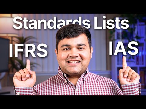 The Complete List of IFRS and IAS Standards (2024)