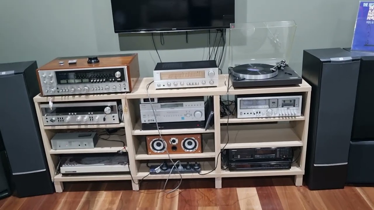 Legendary NAD 7020 Receiver Fully Restored demo The Alan Parsons Project Prime Time