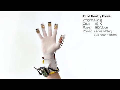 Fluid Reality Unveils Lightweight Haptic Glove