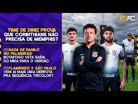 CORINTHIANS AMASSA EM SEU RETORNO; DANILO NÃO VAI PARA O PALMEIRAS; NEYMAR DE VOLTA – Quebrada FC