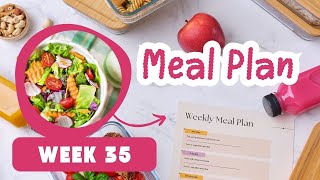 Meal Planning Monday - Week 35 #budgetmeals #mealplanning