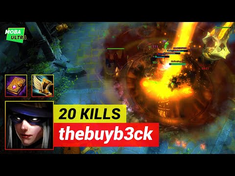 HoN Wretched Hag GRIMOIRE OF POWER with POST HASTE - MVP