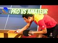 professional vs amateur 2022: Xu Xin is so fun