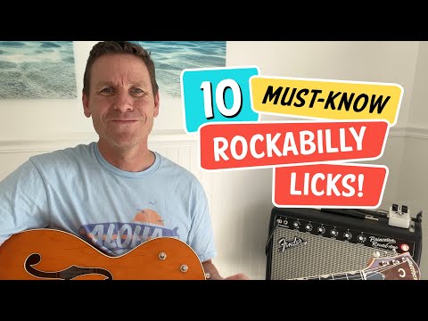 You’ll LOVE these 10 Brian Setzer Licks (Rockabilly Guitar Lesson)