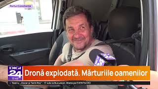 Mărturii după explozia dronei maritime: „Lucram pe navă, vă dați seama că ne-am speriat”