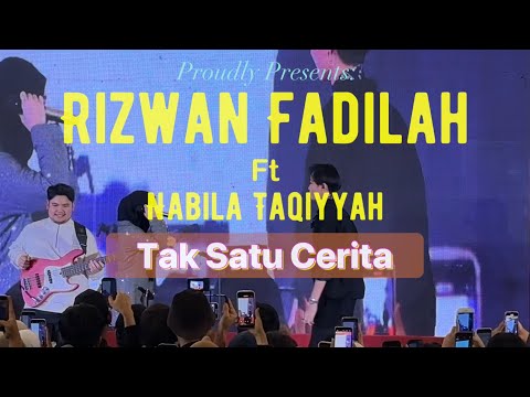 Rizwan Fadilah & Nabila Taqqiyah - Tak Satu Cerita LiVE 30 Jan 2025 Grand Metropolitan Bekasi GenFm