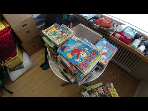 MongoTV_6248 - MIN ANDERS AND BLAD SAMLING - Del 122 - Købt 2 Papkasser Ander And 300 Kroner