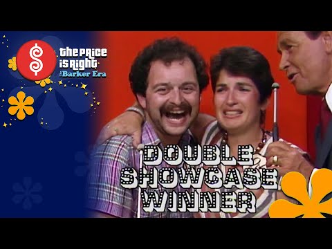 Contestant Cries Tears of Joy When She Becomes a Double SHOWCASE Winner! - The Price Is Right 1984