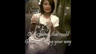 With a Smile- South Border (Lyrics) ♫ ♫ ♫