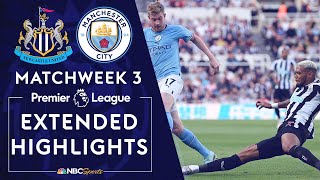 Newcastle United v. Manchester City | PREMIER LEAGUE HIGHLIGHTS | 8/21/2022 | NBC Sports