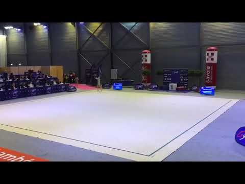 Elsa Hanquez main libre NatB 10/11 ans