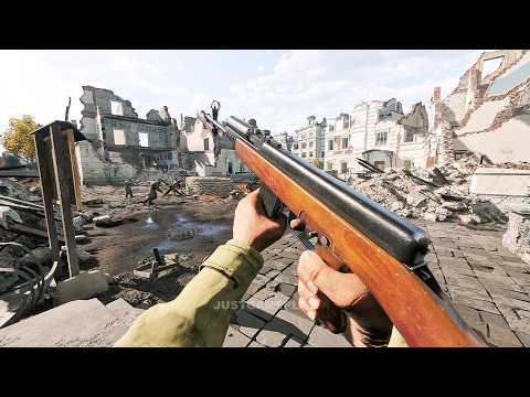 Red Army vs Wehrmacht - BR5 - Battle of Stalingrad | Enlisted Gameplay