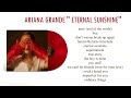 Ariana Grande ETERNAL SUNSHINE Full Album Playlist