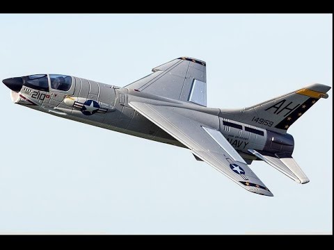 Maiden Flight & Crash - Freewing 64mm EDF - F8E Crusader - 17 October 2020