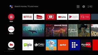 TCL Android TV - Apps
