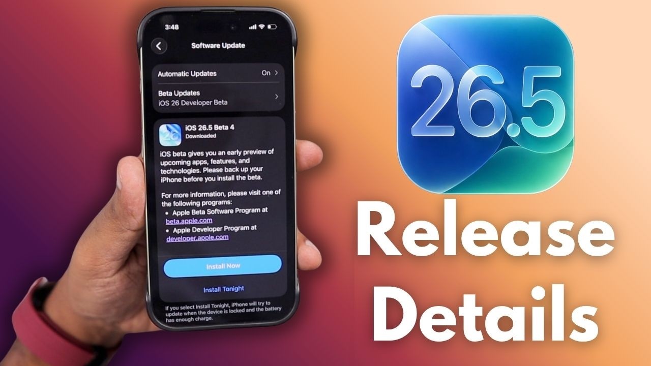 iOS 26.5 Release Details 🔥 Improvements & Changes!