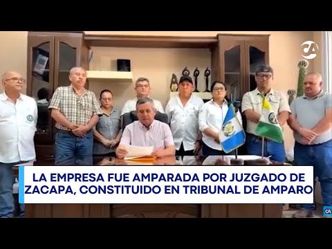 Suspenden consulta popular en Río Hondo, Zacapa, por amparo a hidroeléctrica Pasabien