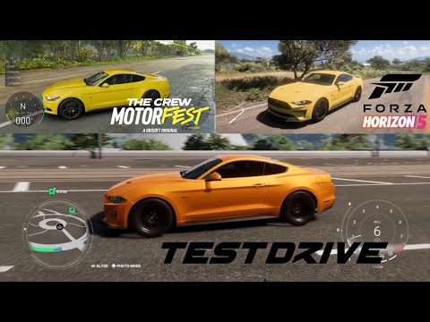 TDU Solar Crown vs Crew Motorfest vs Forza H5